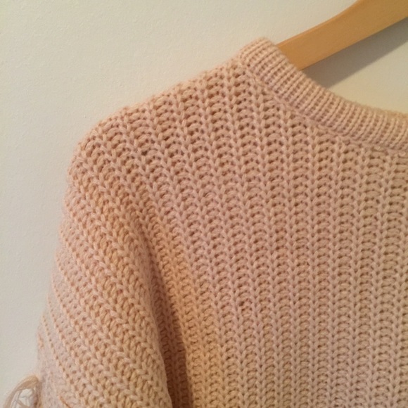 Fringe Sleeve Sweater - Picture 8 of 8